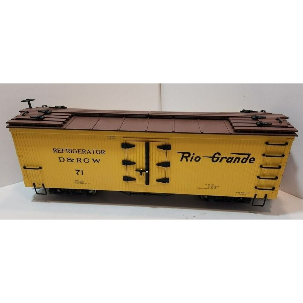 Bachmann Model 98685 Rio Grande Refrigerator Car Reefer - Picture 2 of 11
